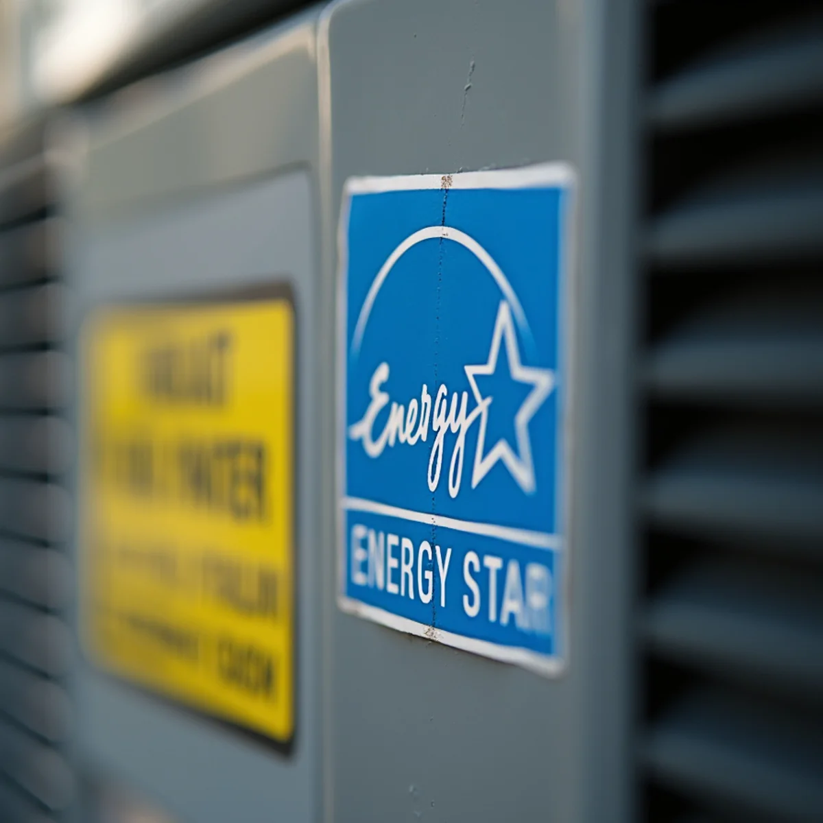 Energy Star Cold Climate certified rating certificate for heat pump utility rebate